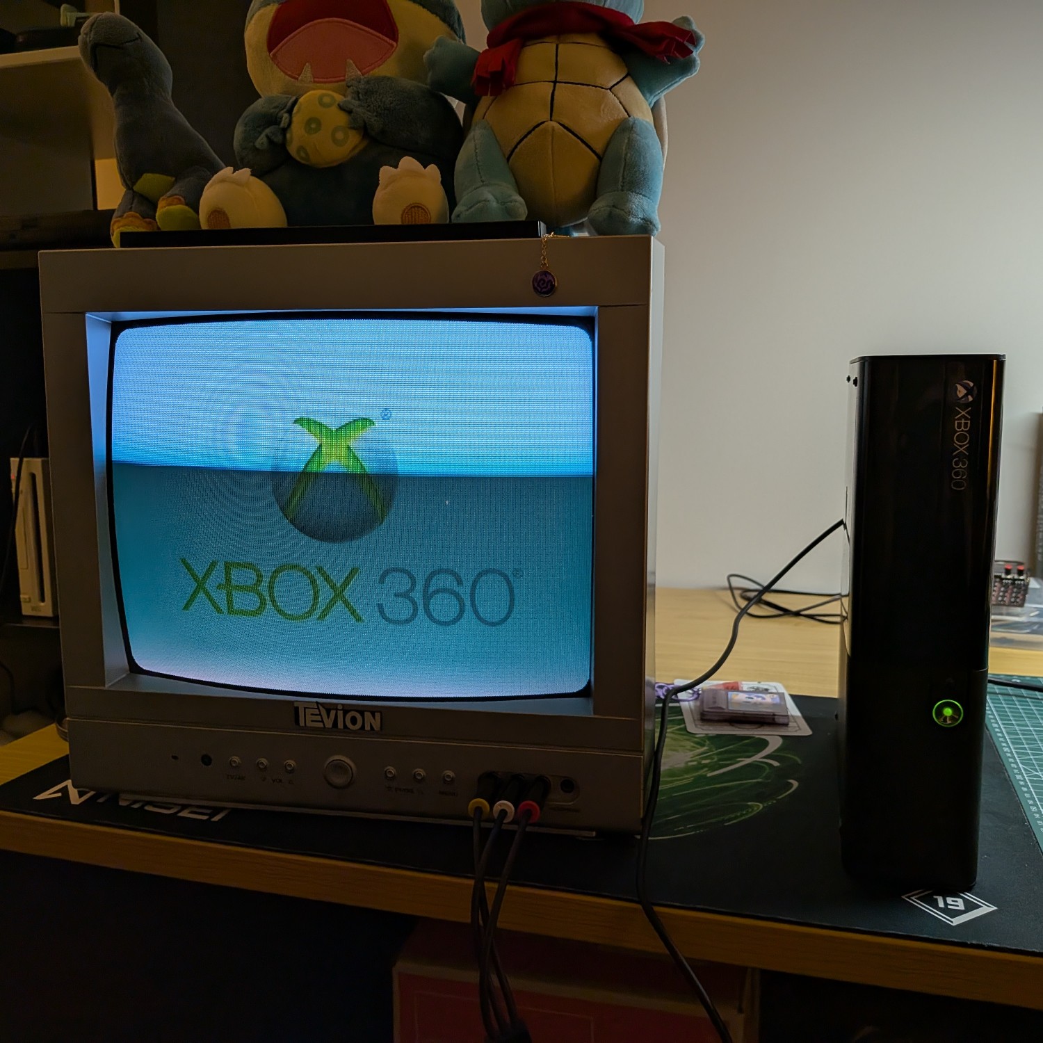 the fully-reassembled and working console